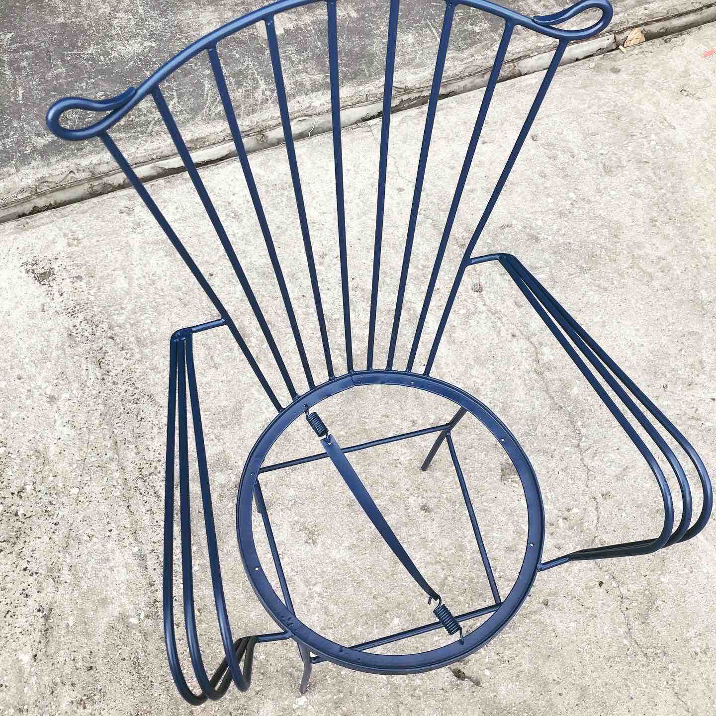 Ηλεκτροστατική βαφή καρέκλας 12